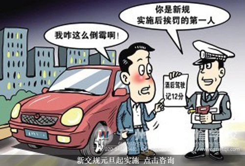 新交规元旦起实施